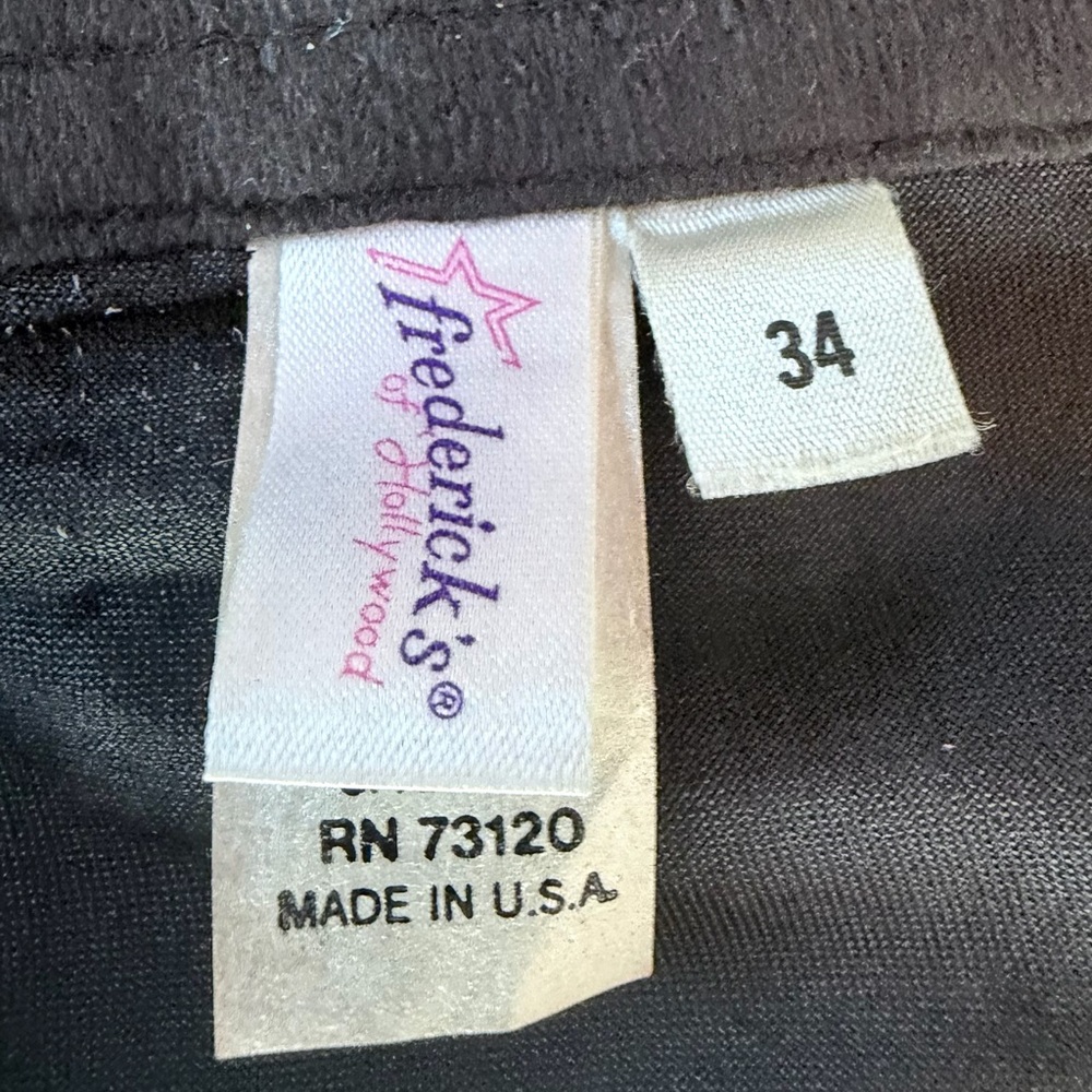 Frederick's of Hollywood 34C Black Lace Bustier - Picture 8 of 12